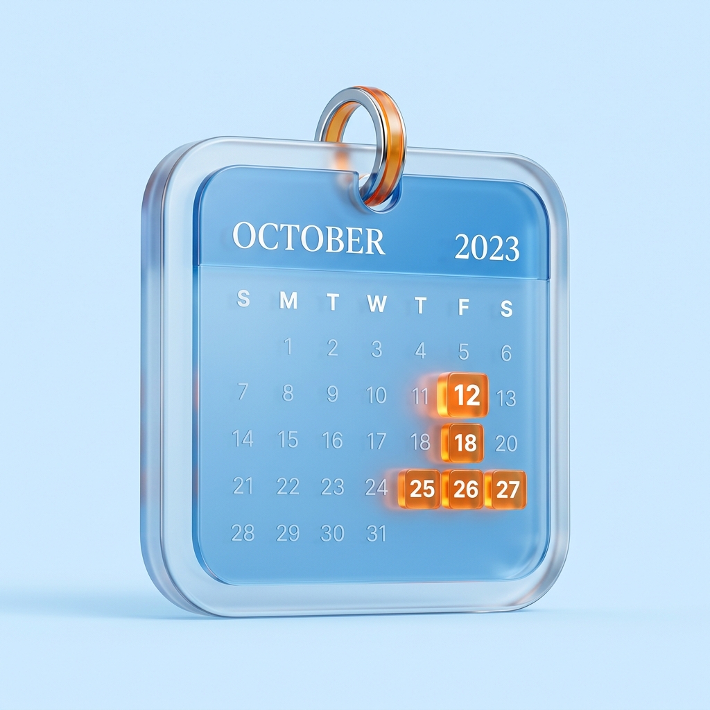 Calendario 3D